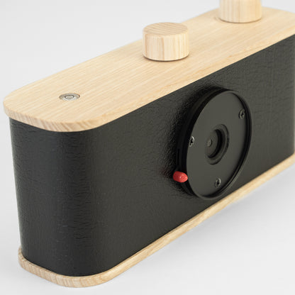 Lerouge 612MK2 handmade analog wooden pinhole camera - detail