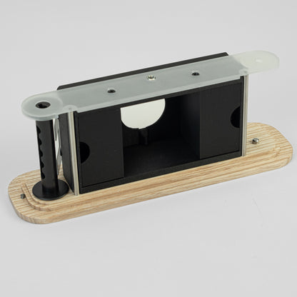 Lerouge 612MK2 multi format handmade analog wooden pinhole camera - inside